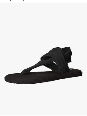 Sanuk Ladies Yoga Sling Sandals. Size 8